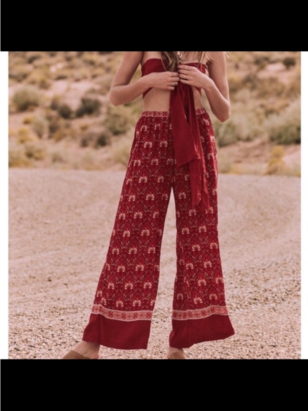 Spell & The Gypsy Collective Jewel Palazzo Pants - Copper - Picture 2 of 3